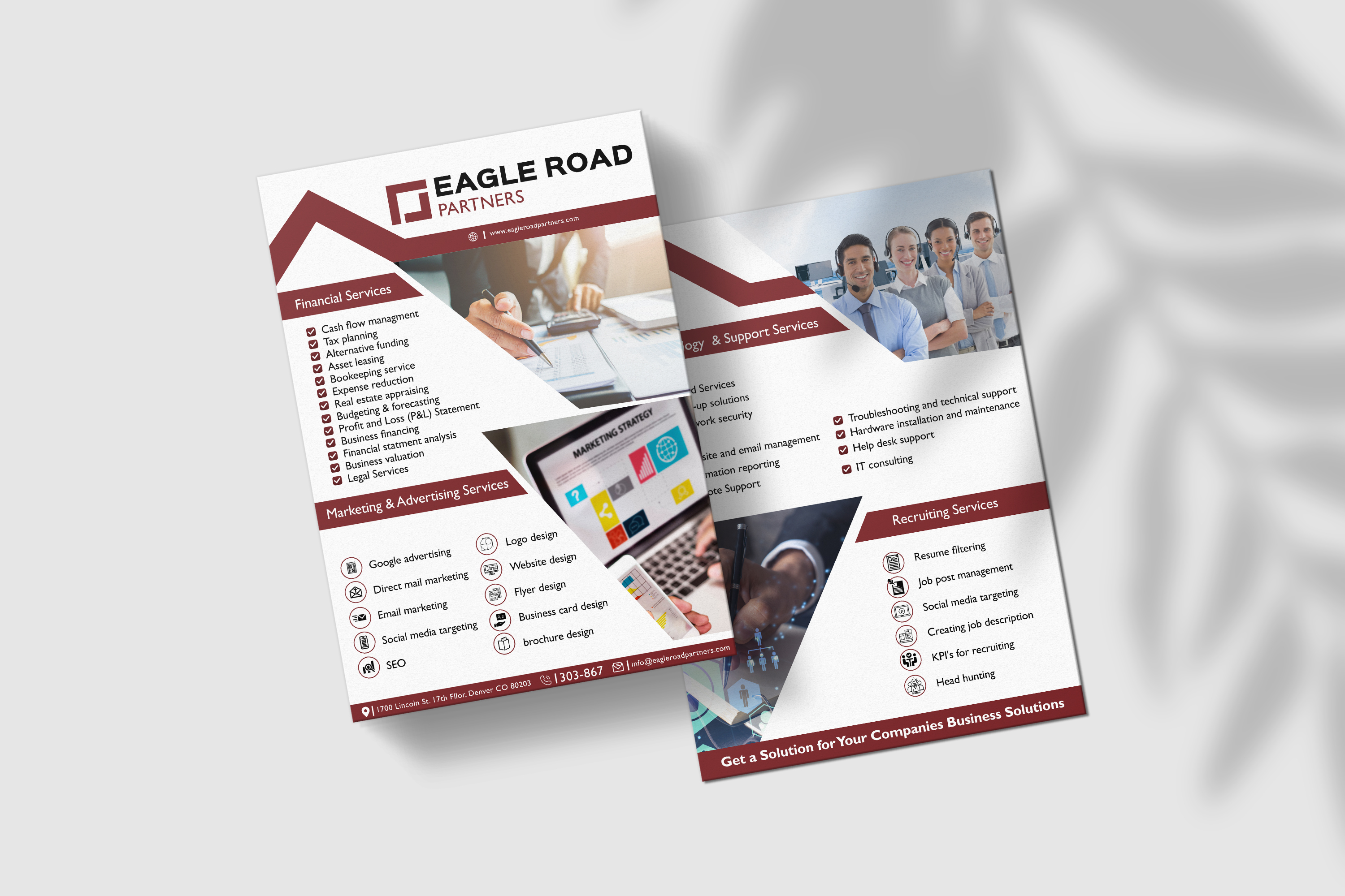 Flyer Design by Black Machine Grafx for Massage Recruit | Design #29130586
