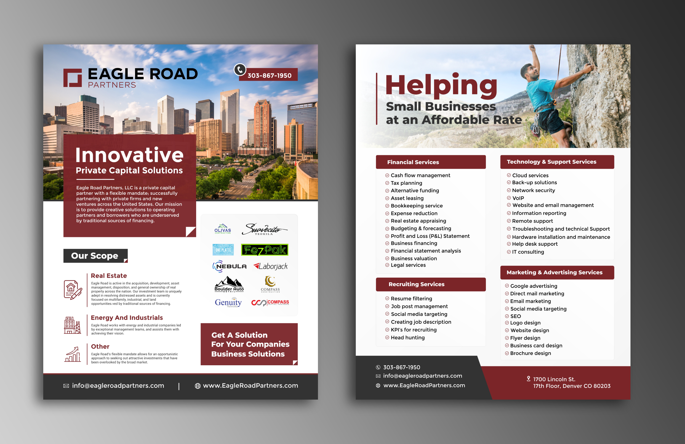 Flyer Design by ecorokerz for Massage Recruit | Design #29132207