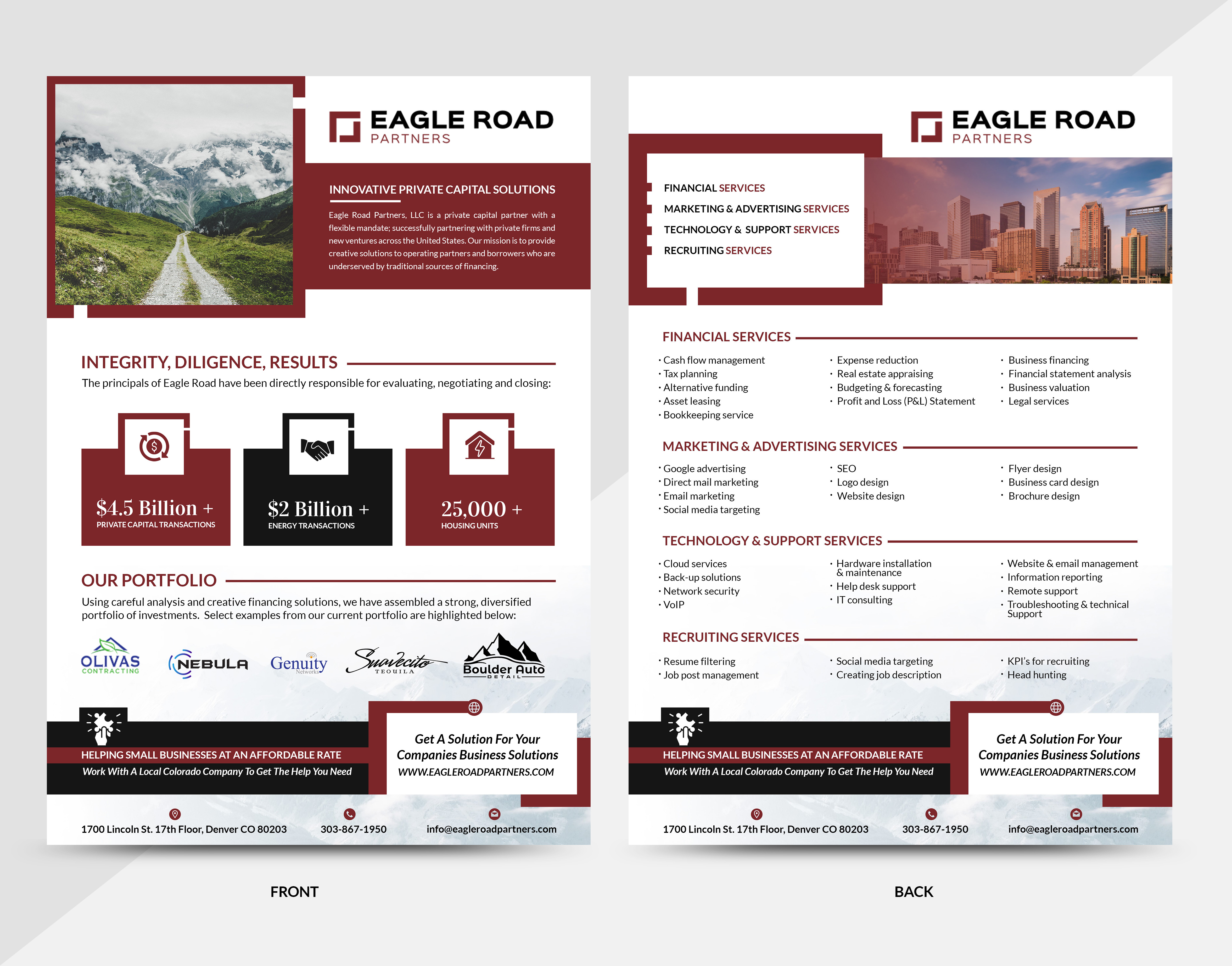 Flyer Design by SAI DESIGNS for Massage Recruit | Design #29131742