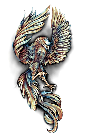 Phoenix Tat - Telling my story of rebirth with art :) | Design de Tatouage par Jezzus
