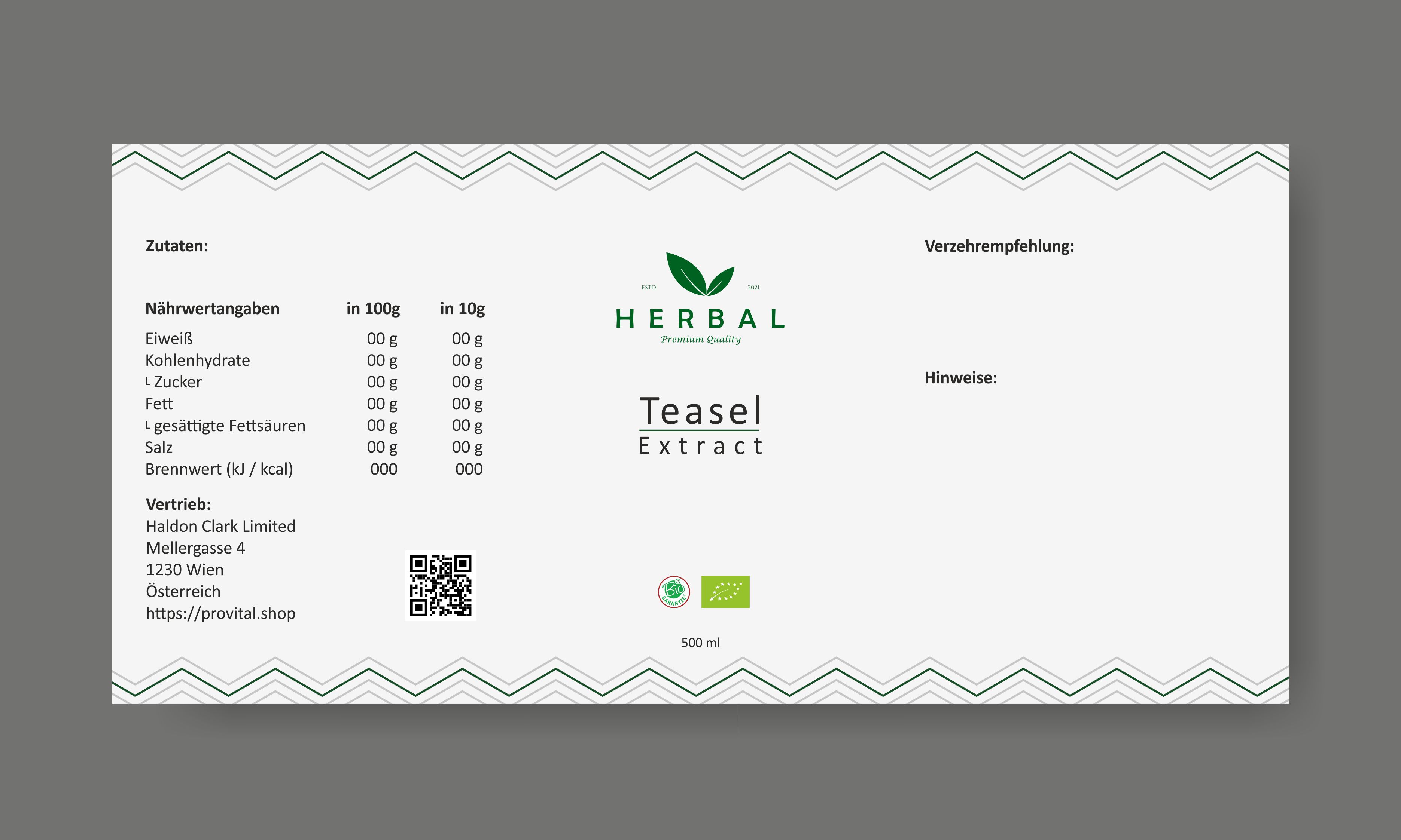 Label Design by Parth P 4 for Haldon Clark Limited | Design #29132375