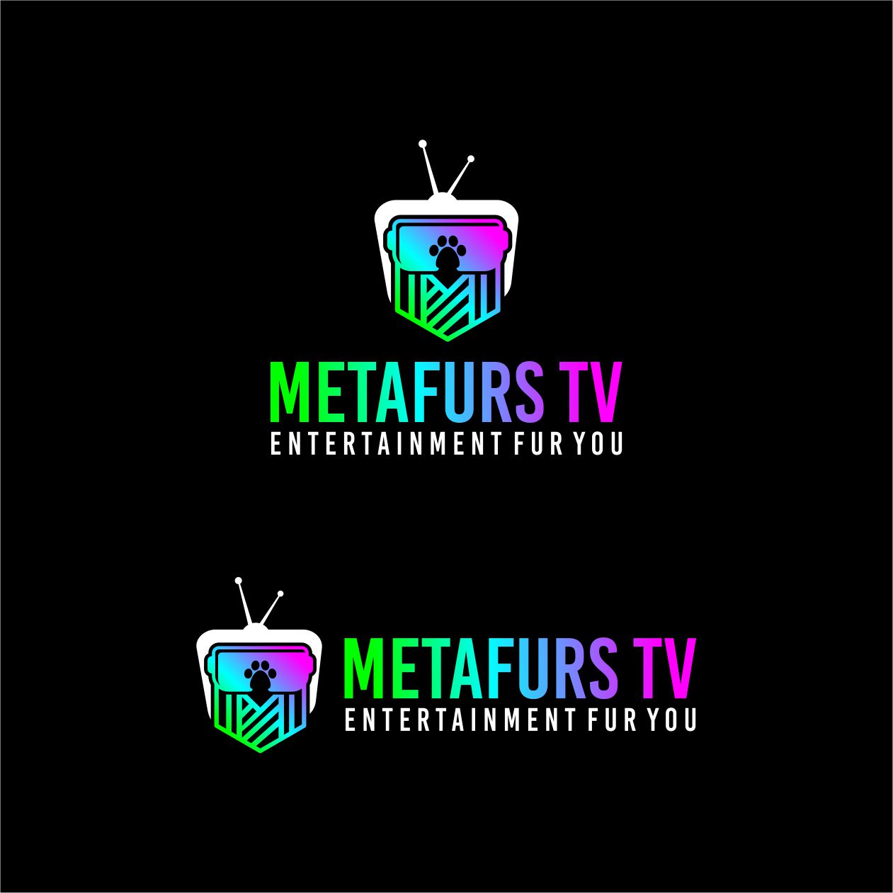 Logo Design by brand maker for MetaFurs TV | Design #29105880