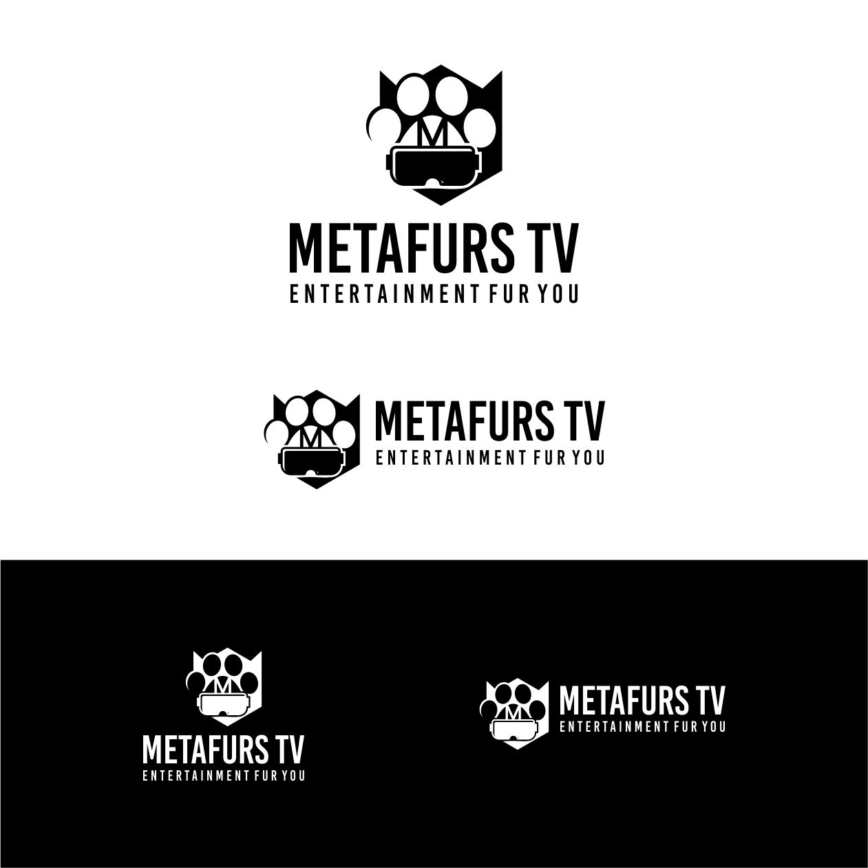 Logo Design by brand maker for MetaFurs TV | Design #29113037