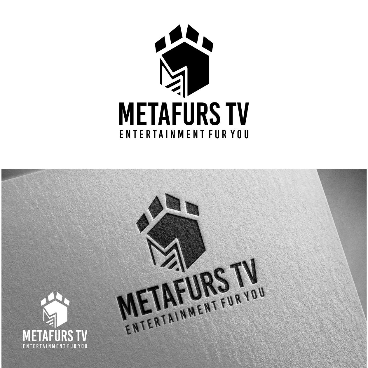 Logo Design by brand maker for MetaFurs TV | Design #29125257