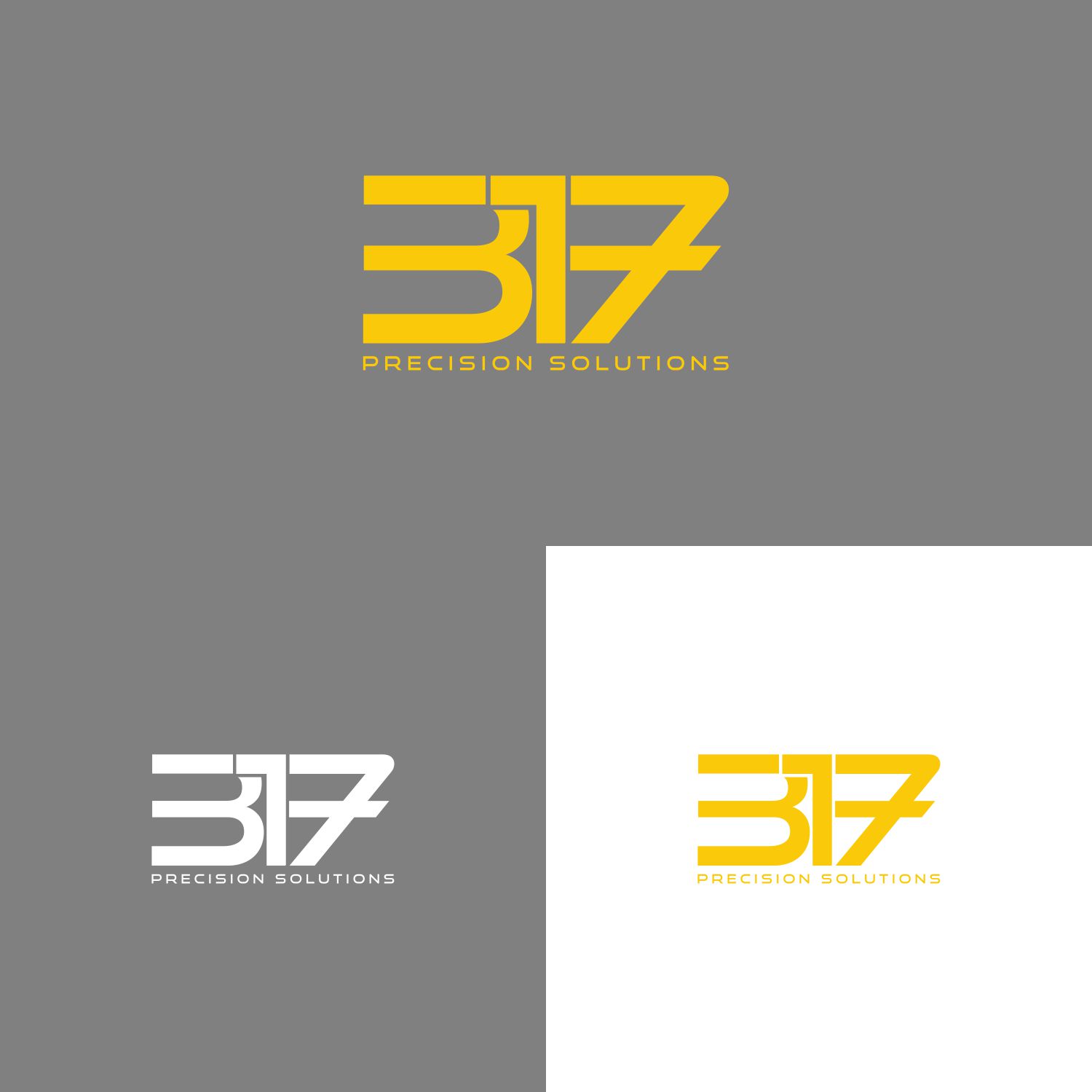 Logo Design by agung 25 for 317 Precision Solutions | Design #29106361