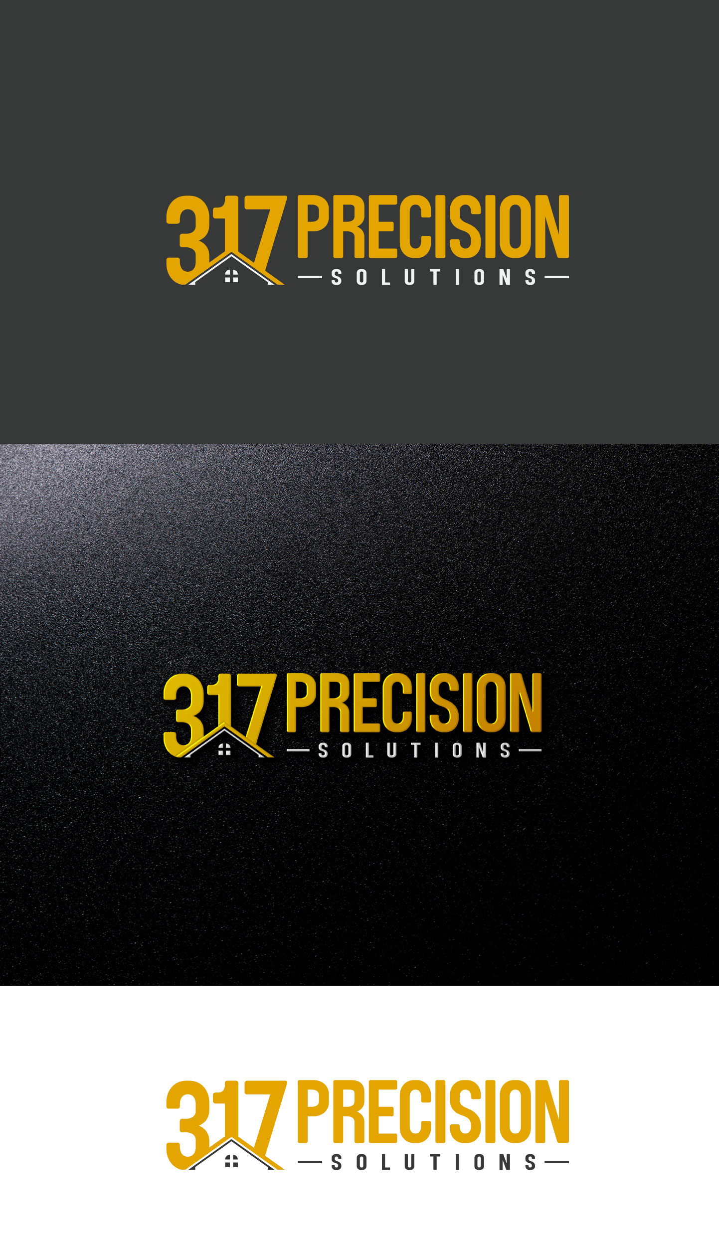 Logo-Design von Mi Design1 für 317 Precision Solutions | Design #29114915