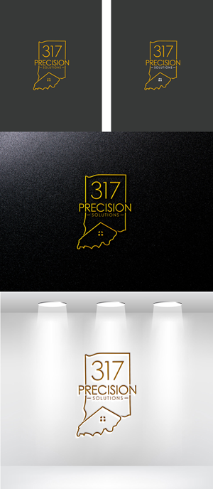 Logo Design by Mi Design1 for 317 Precision Solutions | Design: #29114916