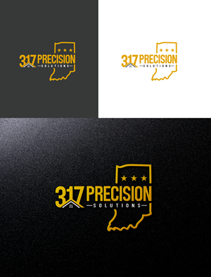 Logo Design by Mi Design1 for 317 Precision Solutions | Design: #29138118