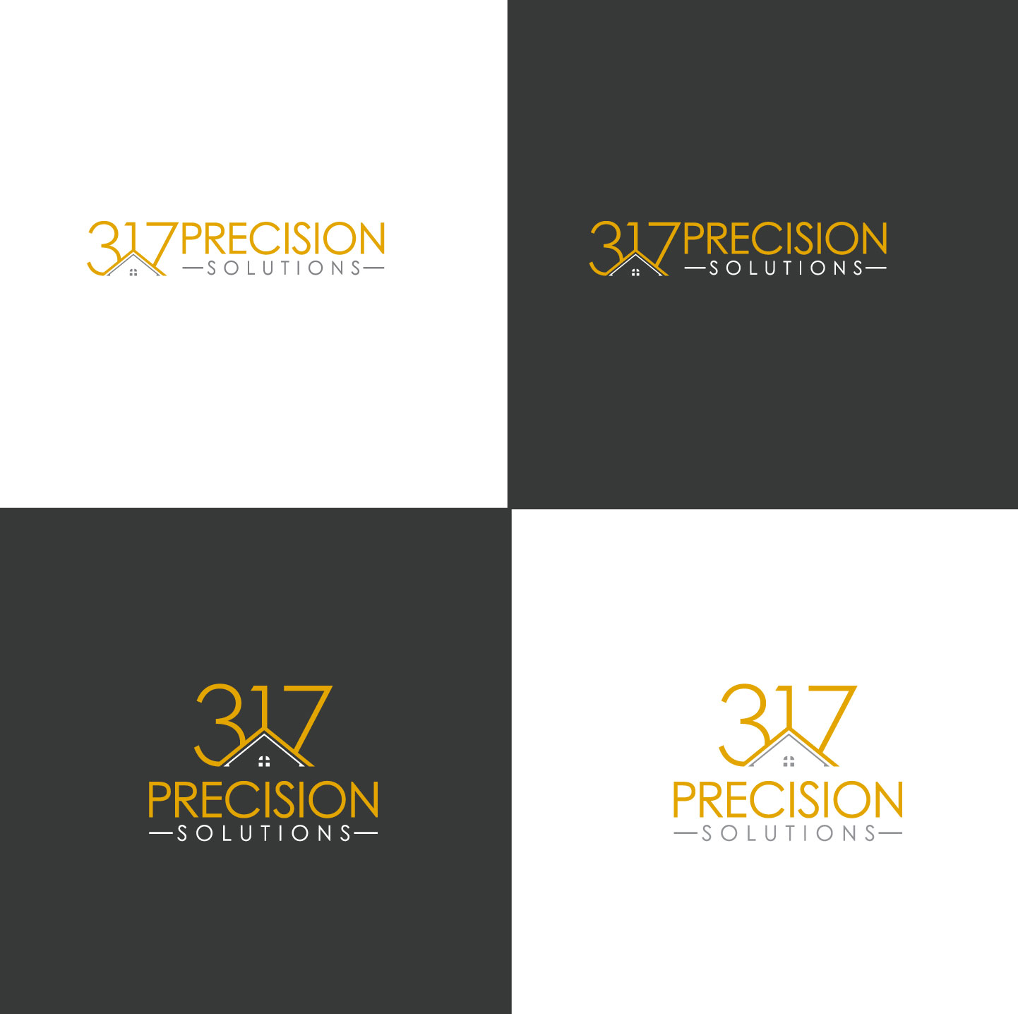Logo Design by Mi Design1 for 317 Precision Solutions | Design: #29139972