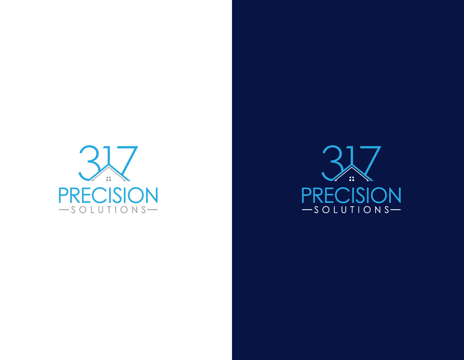 Logo Design by Mi Design1 for 317 Precision Solutions | Design #29143437