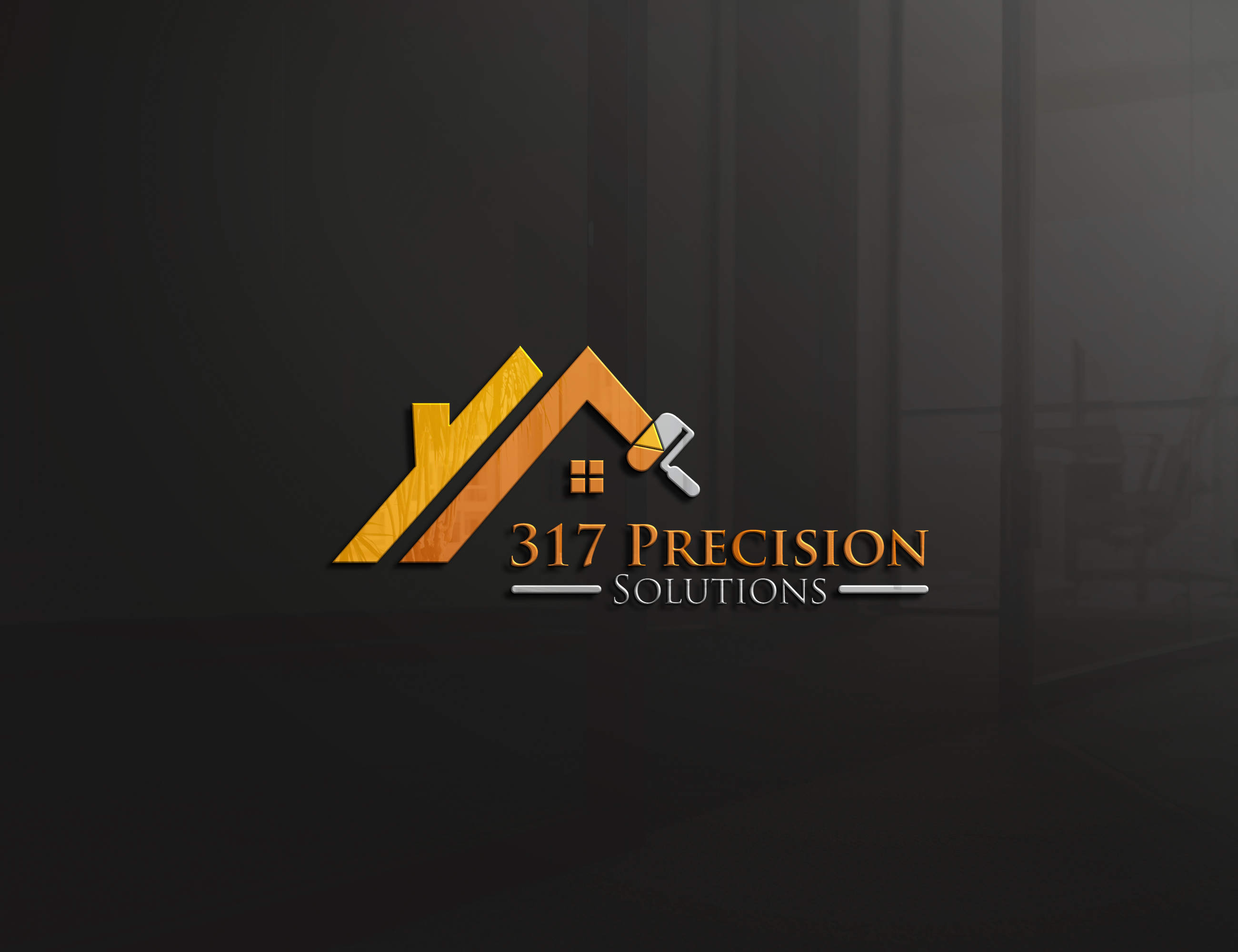 Logo Design by Visionary Creations for 317 Precision Solutions | Design #29110526