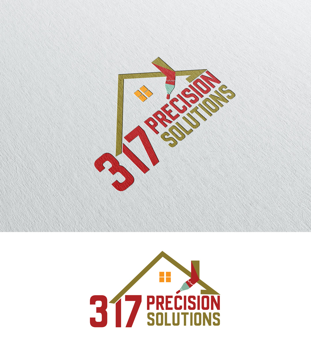 Logo Design by we with for 317 Precision Solutions | Design #29106992