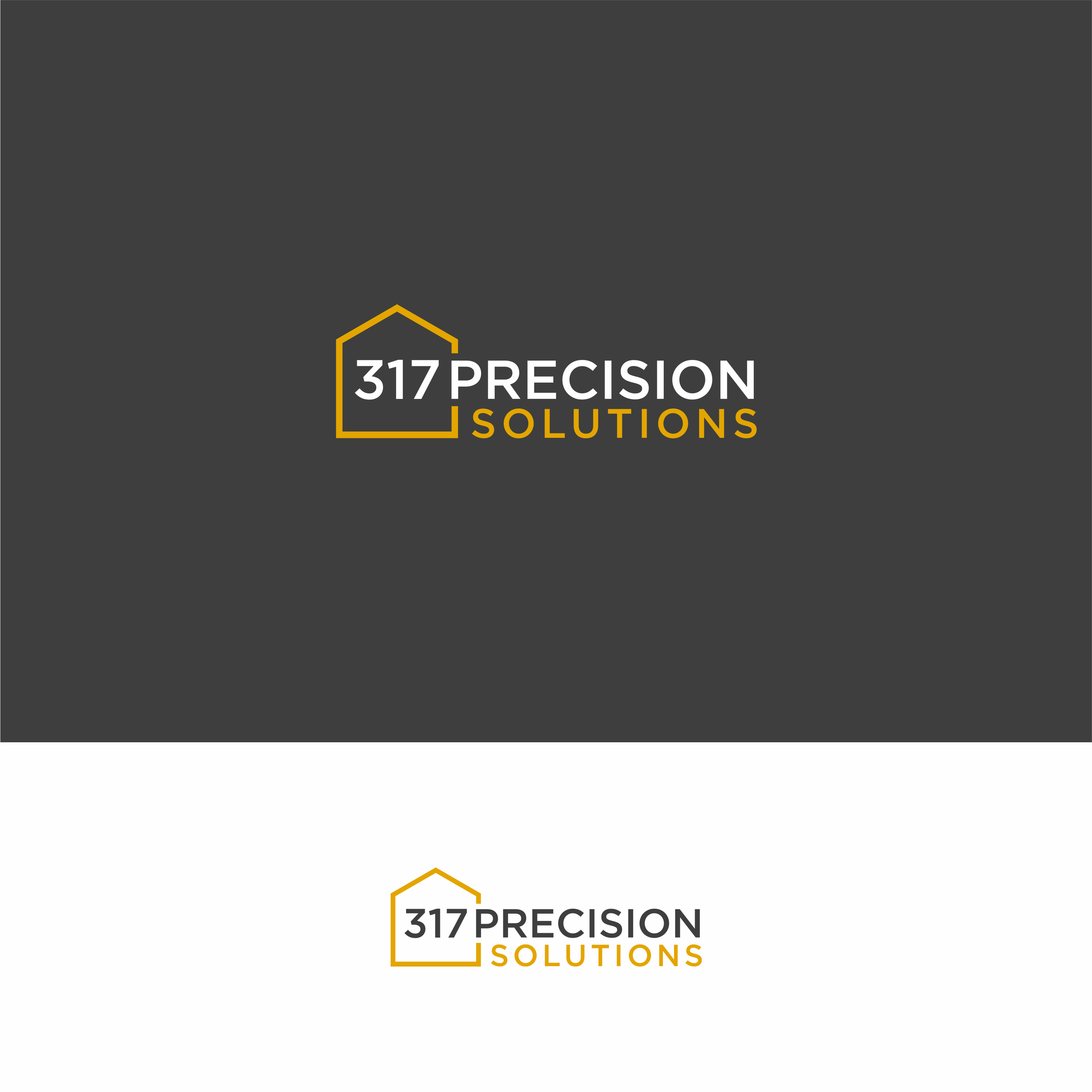 Logo Design by achil78 for 317 Precision Solutions | Design #29105564
