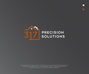 Logo Design by ecorokerz for 317 Precision Solutions | Design: #29104762