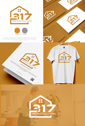Logo Design by Shanzida for 317 Precision Solutions | Design #29103855