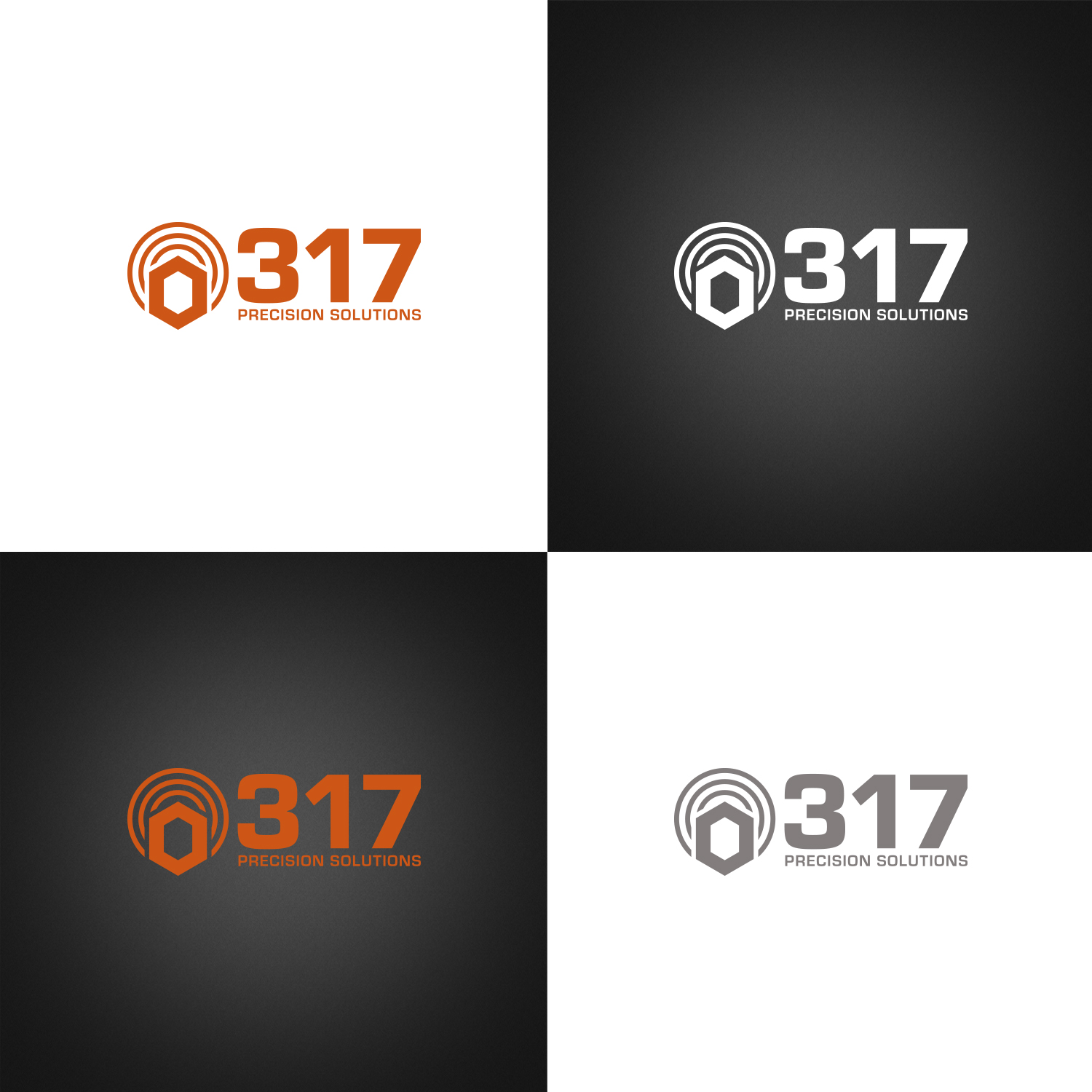 Logo Design by Maxo-Biz for 317 Precision Solutions | Design #29105567