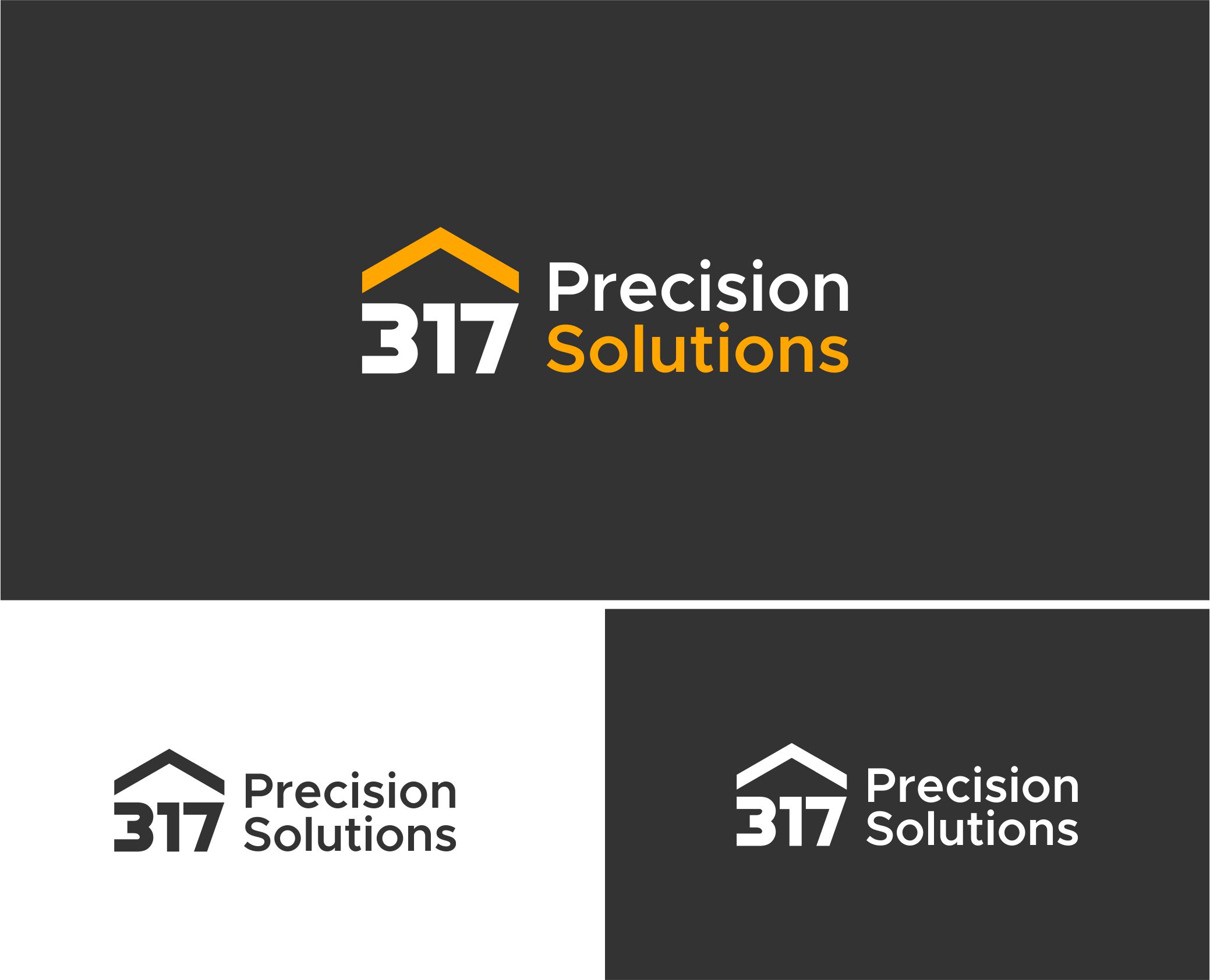 Logo Design by RAN MEI JS for 317 Precision Solutions | Design #29103681