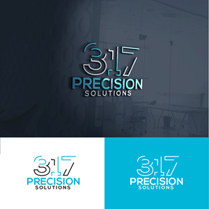 Logo Design by Ayub Zafar for 317 Precision Solutions | Design: #29141310