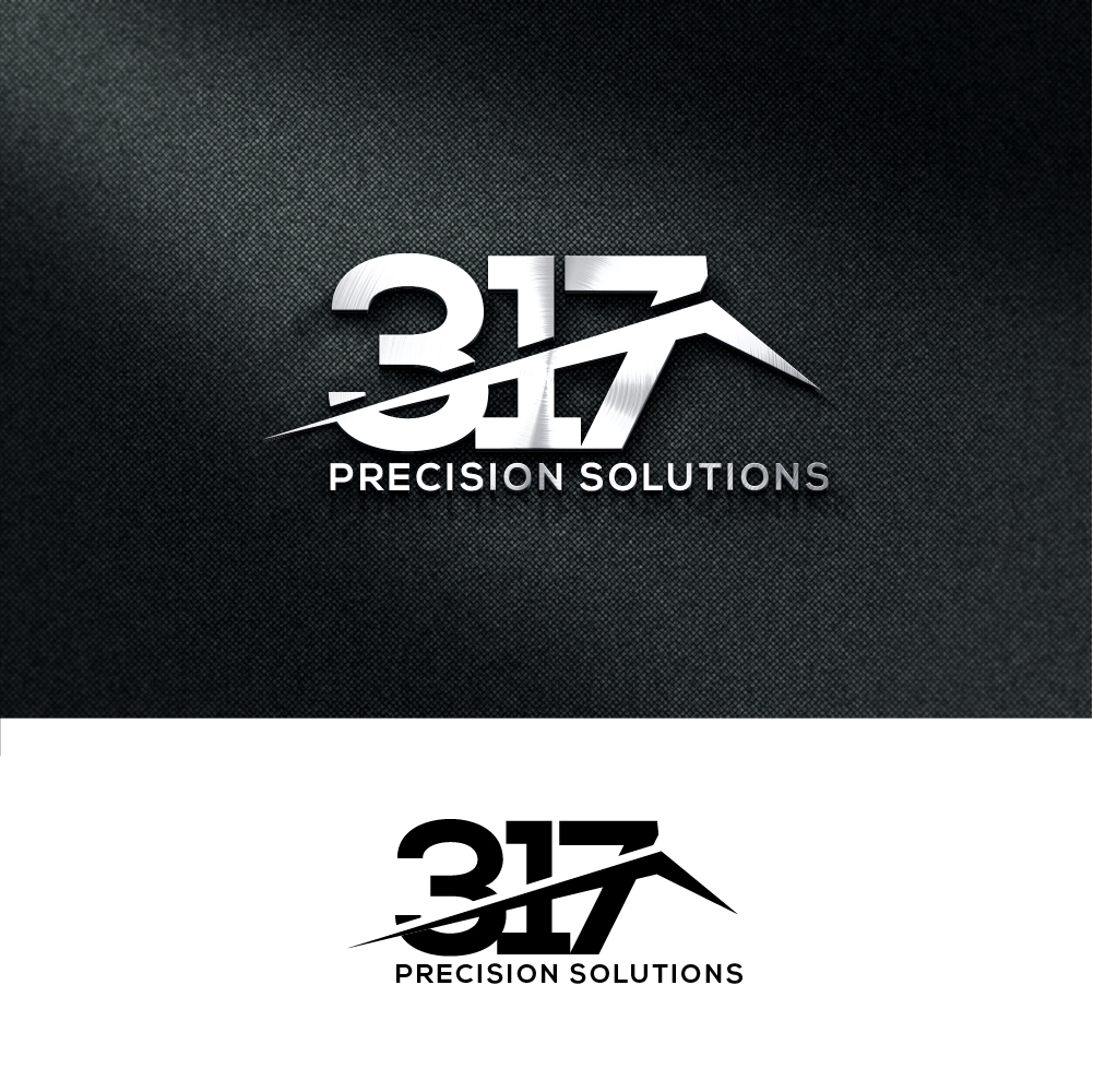 Logo Design by Ayub Zafar for 317 Precision Solutions | Design #29141311