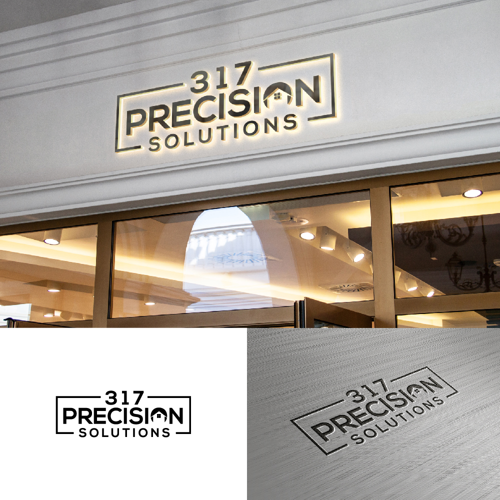 Logo Design by Ayub Zafar for 317 Precision Solutions | Design #29141317
