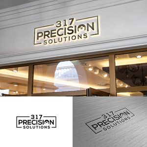 Logo Design by Ayub Zafar for 317 Precision Solutions | Design: #29141317