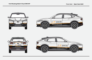 Car Wrap Design by Digi_Design555 for IT Docs GmbH | Design: #29107812