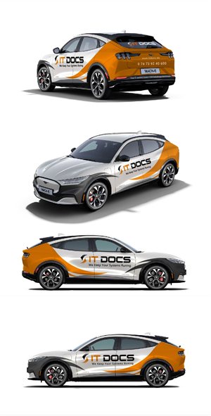 Car Wrap Design by DGwarrior for IT Docs GmbH | Design: #29110348