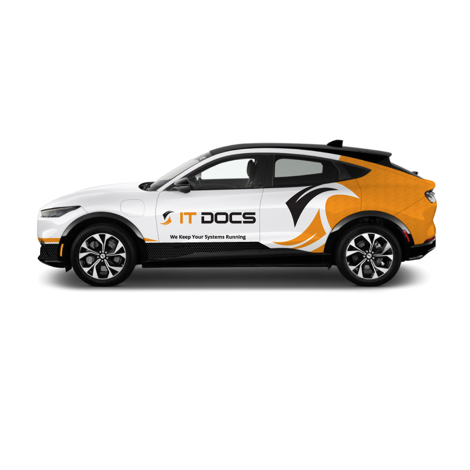 Car Wrap Design by Yoga Tri for IT Docs GmbH | Design #29107878