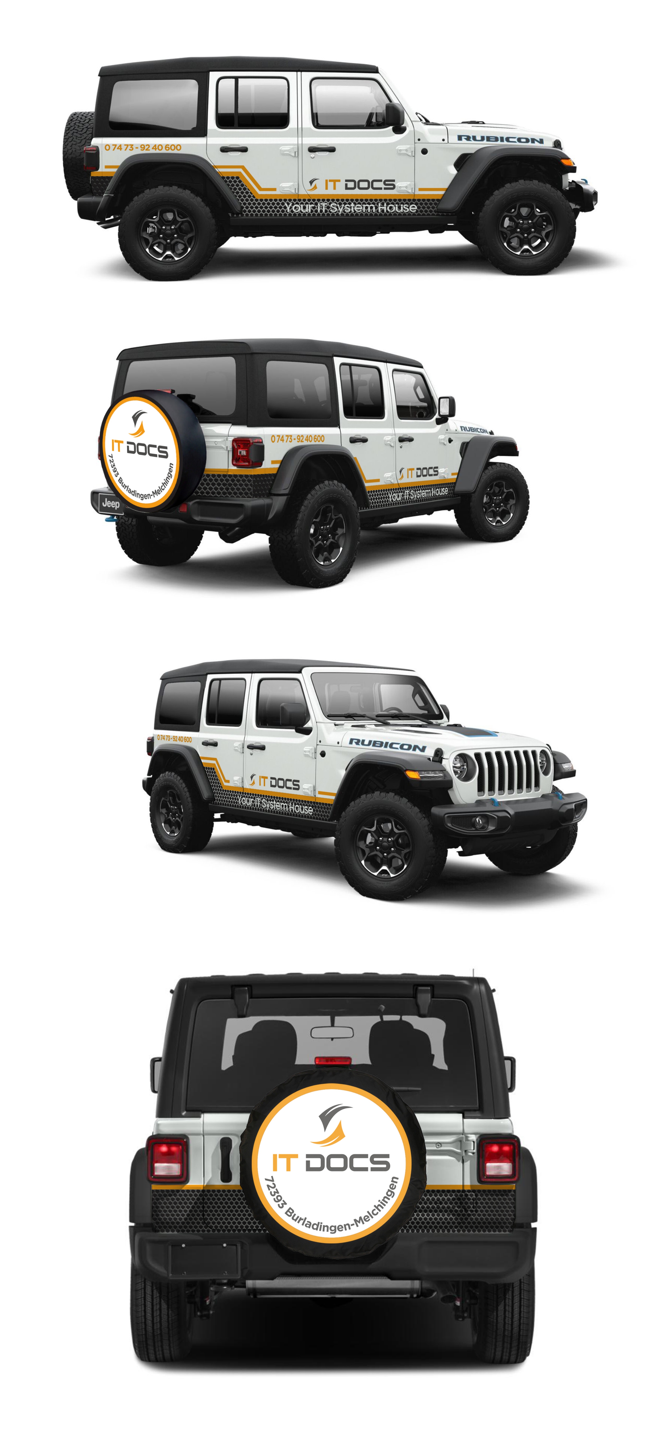 Car Wrap Design by Ken_Zie for IT Docs GmbH | Design #29112257