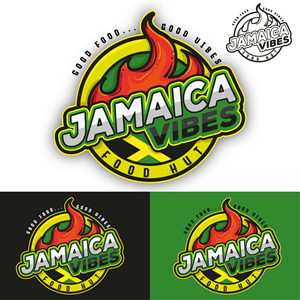 Jamaica Vibes Food Hut  Slogan: Good Food ... Good Vibes | Logo Design by MJa designer