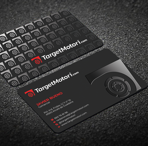 TargetMotori Business cards | Visitenkarten-Design von Graphixpointt
