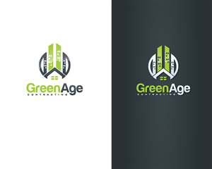 Green Age Contracting | Logo Design by GreenLamp