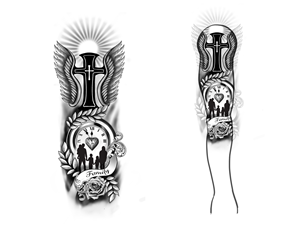 Tattoo Design by ELAMANTS for this project | Design: #29158208