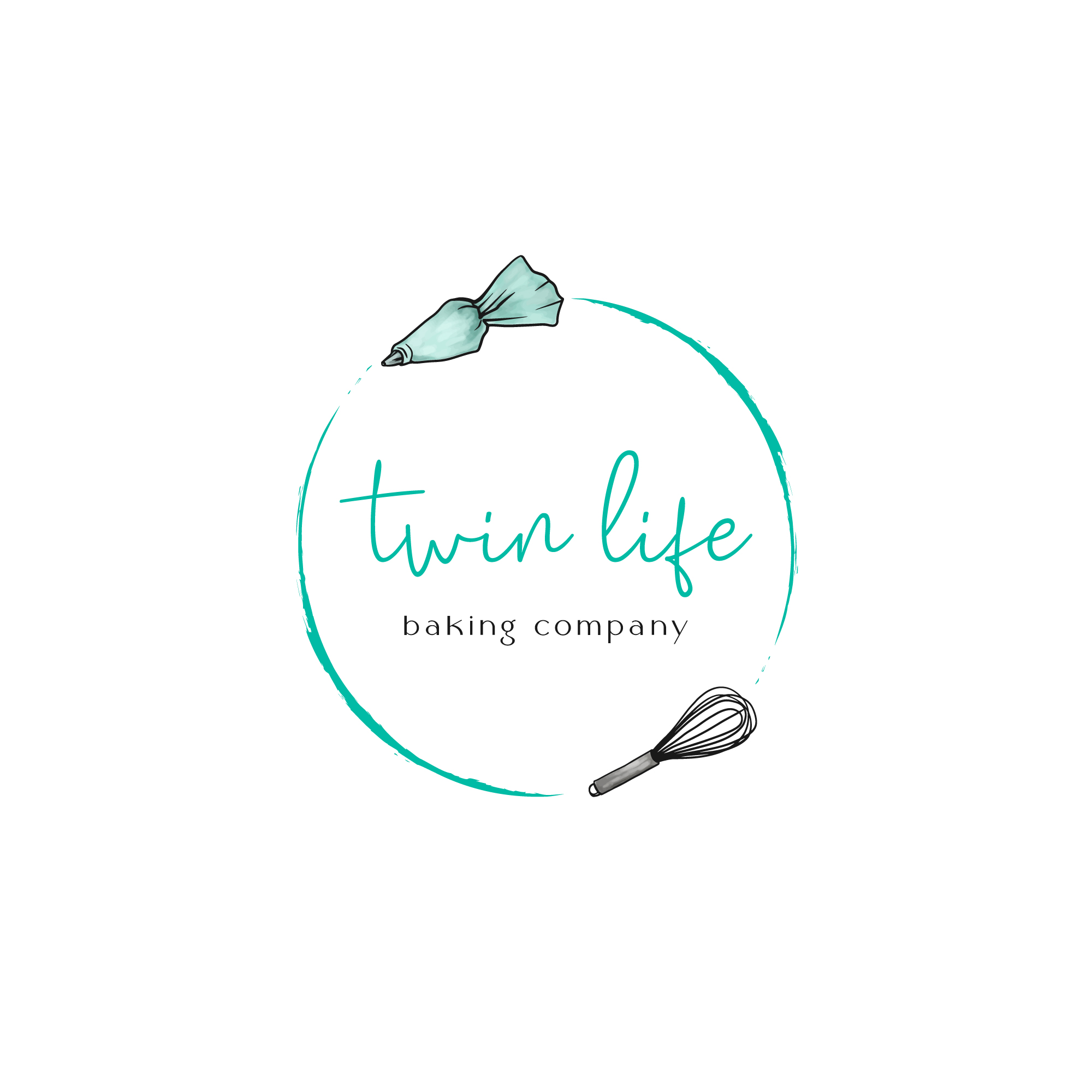Logo Design by Peroni for Twin Life Baking Company | Design #29144890