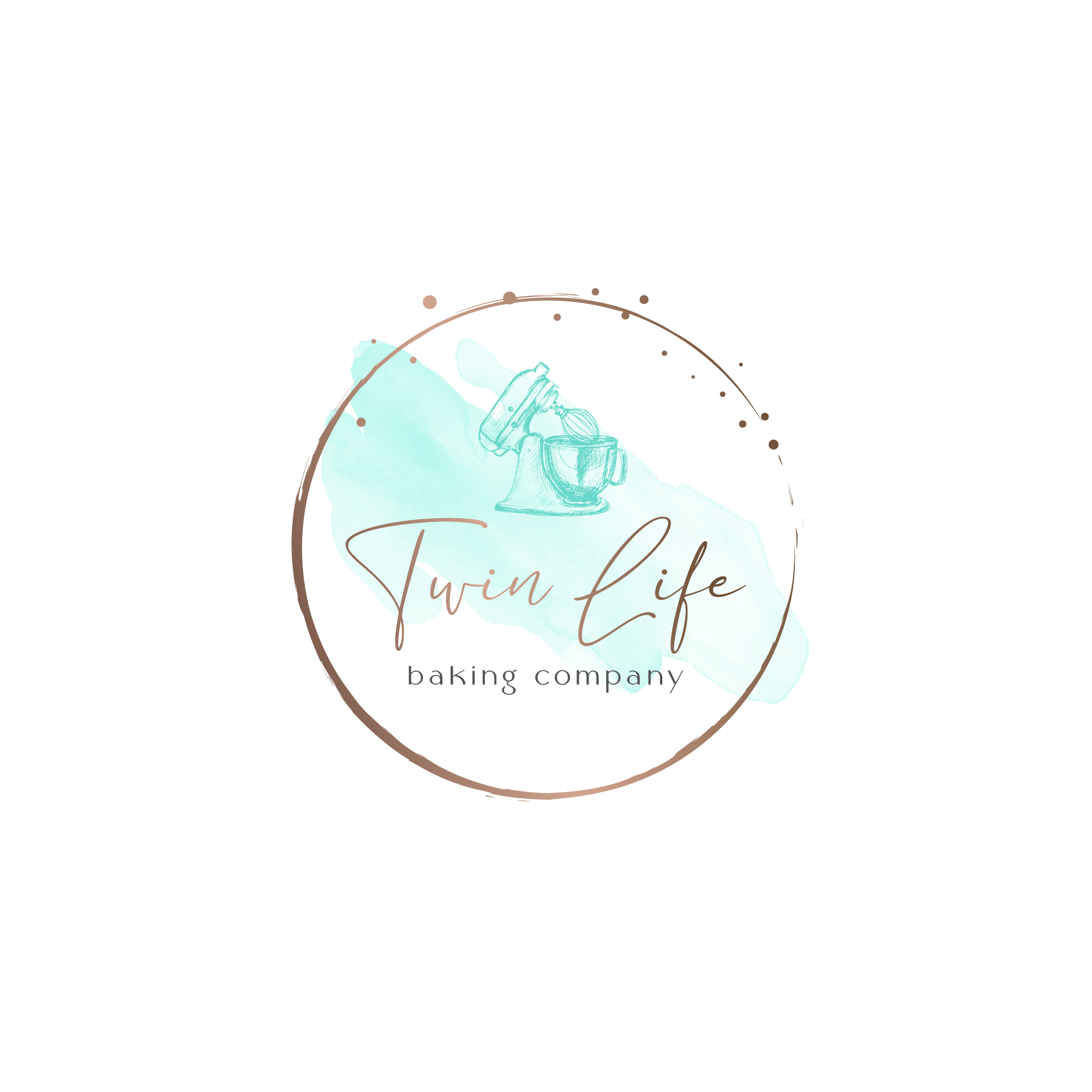 Logo Design by Peroni for Twin Life Baking Company | Design #29144891