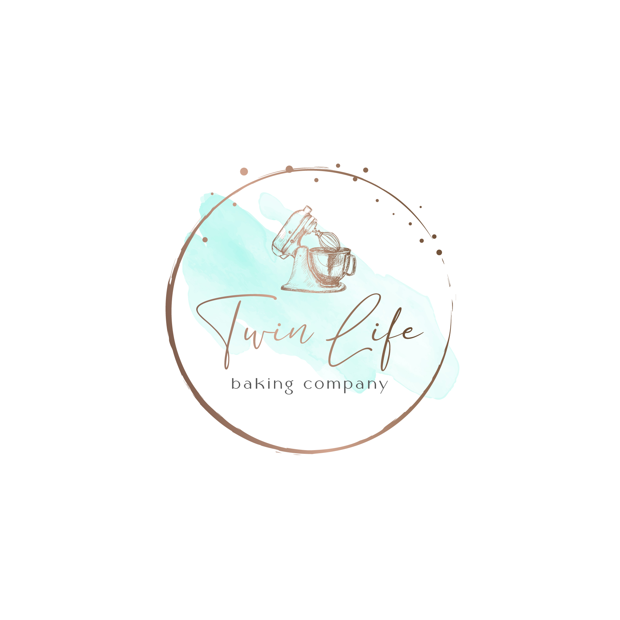 Logo Design by Peroni for Twin Life Baking Company | Design #29144894