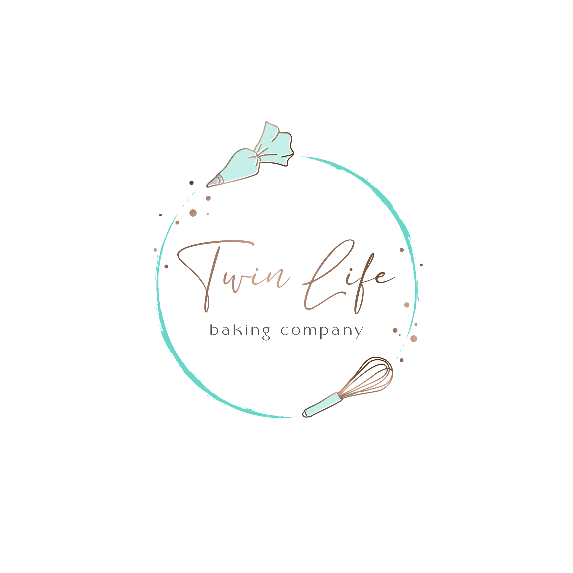 Logo Design by Peroni for Twin Life Baking Company | Design #29144896