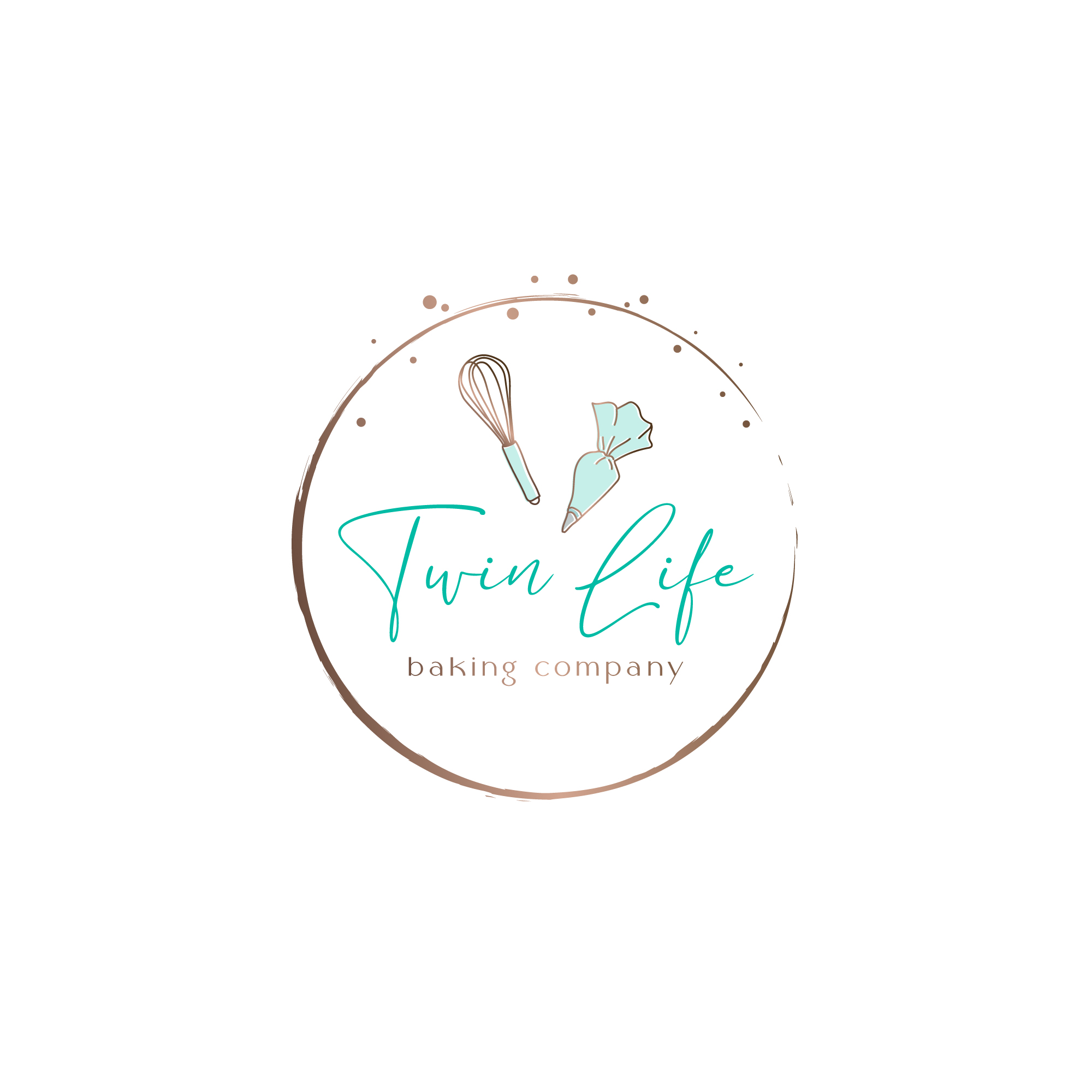 Logo Design by Peroni for Twin Life Baking Company | Design #29144899