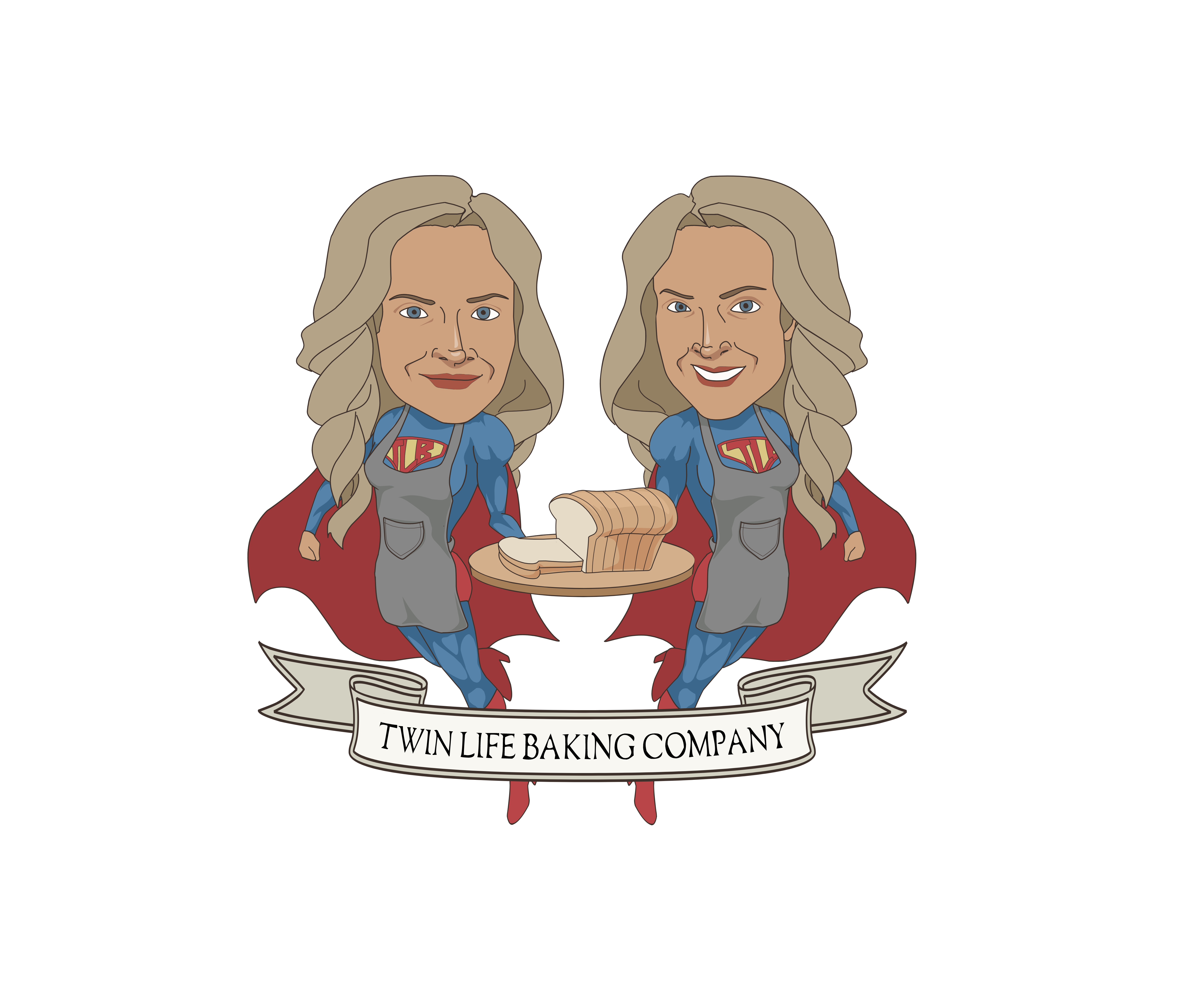Logo Design by iqbalyozanda for Twin Life Baking Company | Design #29119513