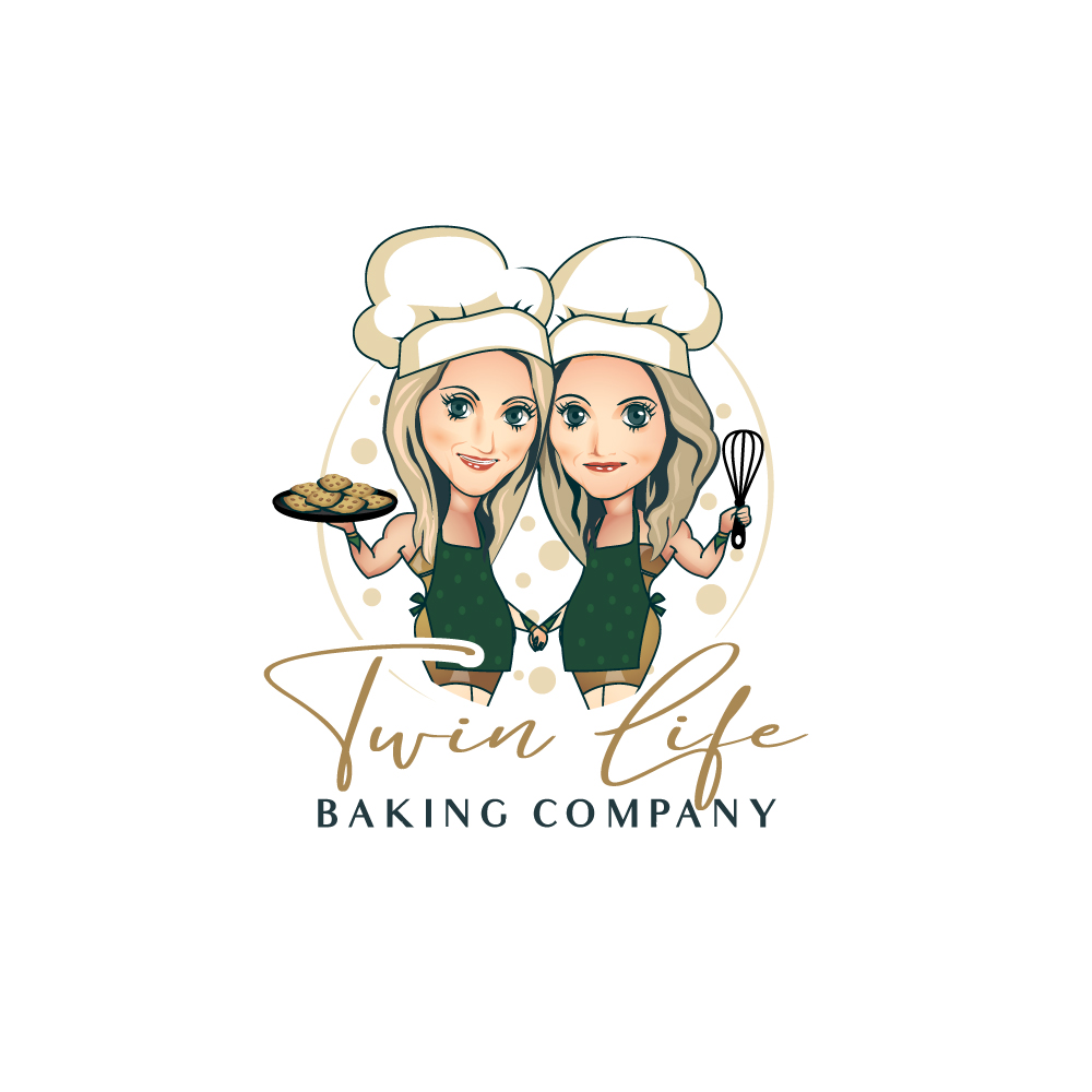 Logo Design by logoQ for Twin Life Baking Company | Design #29138429