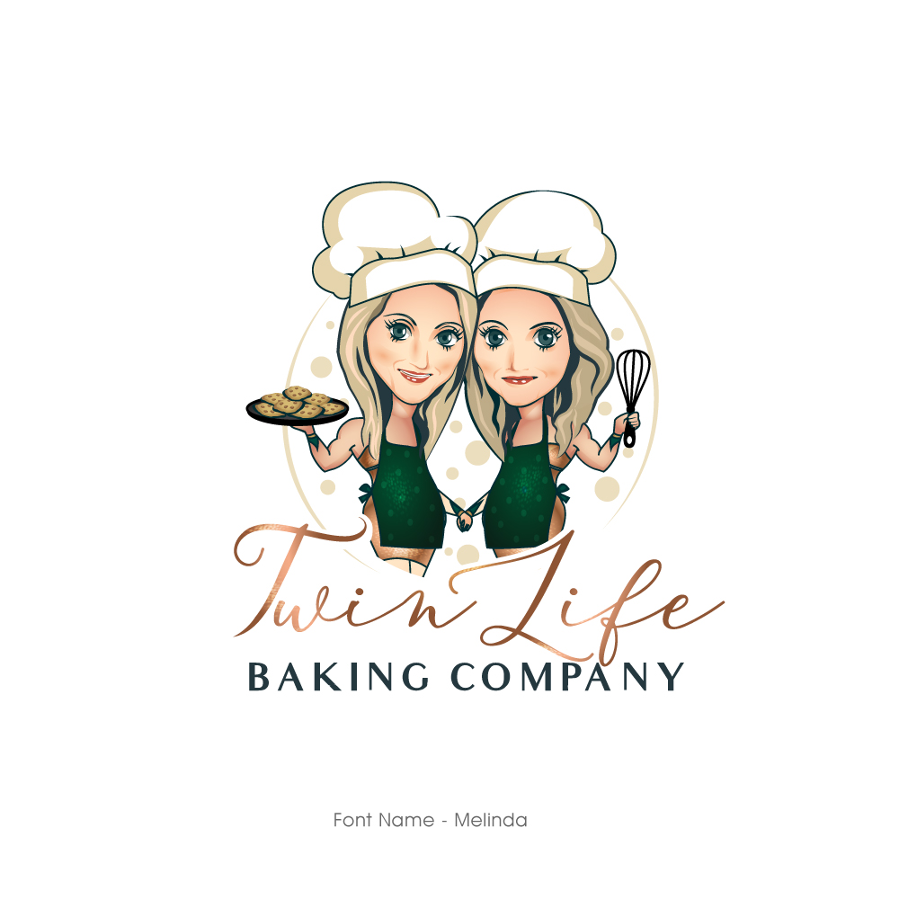 Logo Design by logoQ for Twin Life Baking Company | Design #29156051