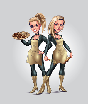 Logo-Design von ally designs für Twin Life Baking Company | Design: #29168880