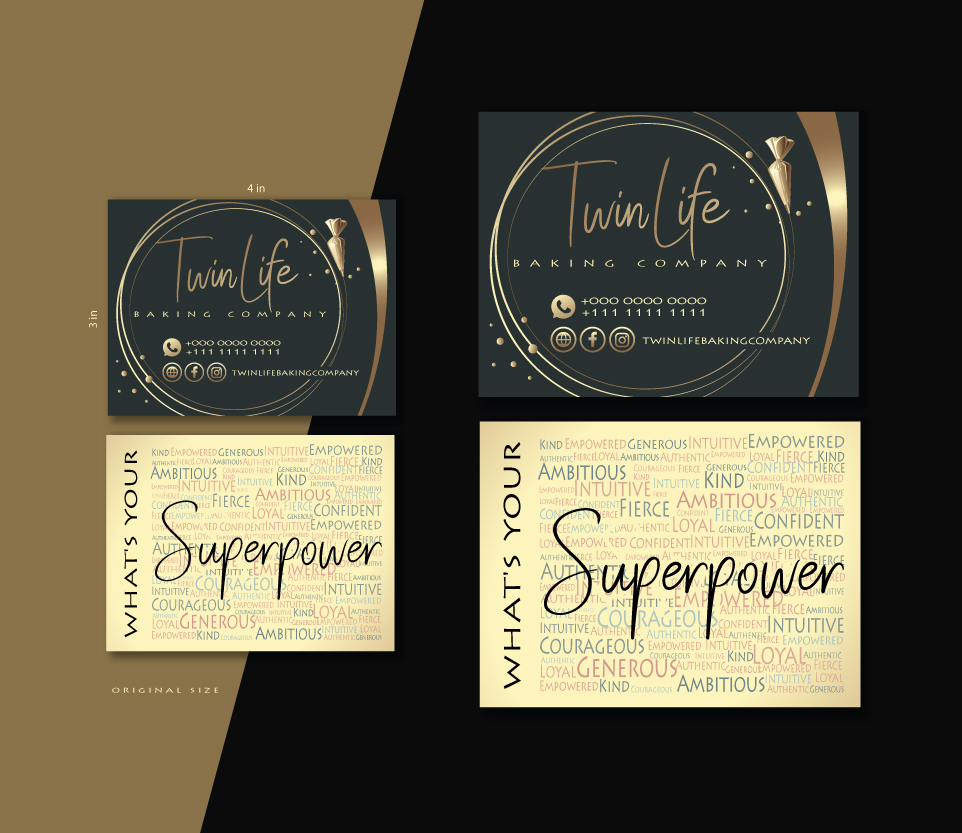 Logo-Design von ally designs für Twin Life Baking Company | Design #29205890