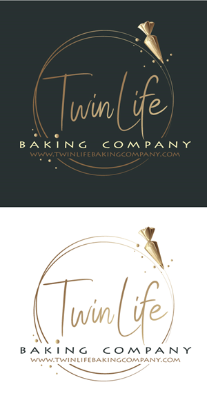 Logo-Design von ally designs für Twin Life Baking Company | Design: #29216456