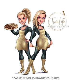 Logo-Design von ally designs für Twin Life Baking Company | Design: #29216459