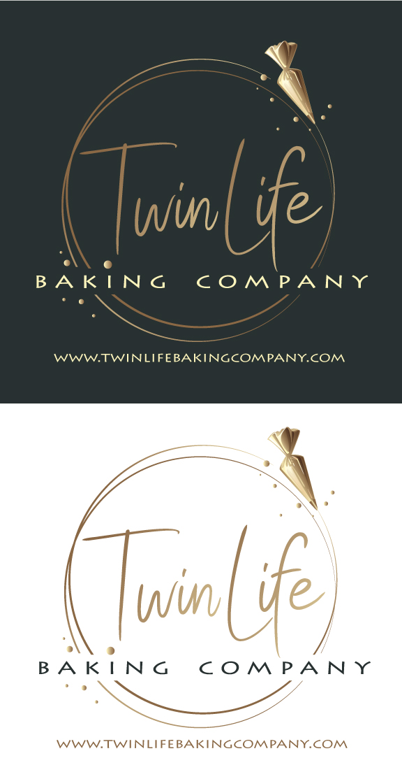 Logo Design by ally designs for Twin Life Baking Company | Design #29225839