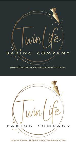 Logo Design by ally designs for Twin Life Baking Company | Design: #29225839