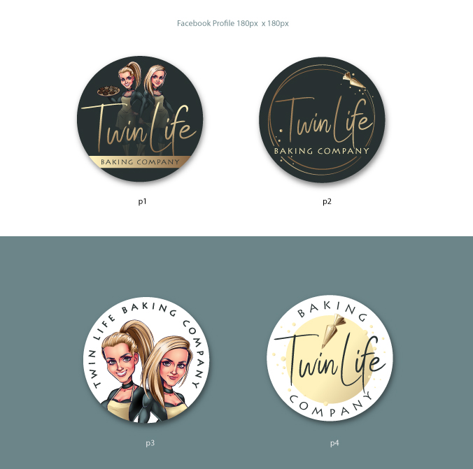 Logo Design by ally designs for Twin Life Baking Company | Design #29284869