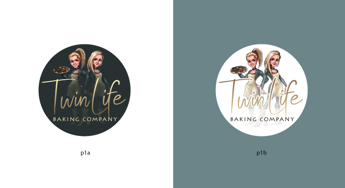 Logo Design by ally designs for Twin Life Baking Company | Design #29293700
