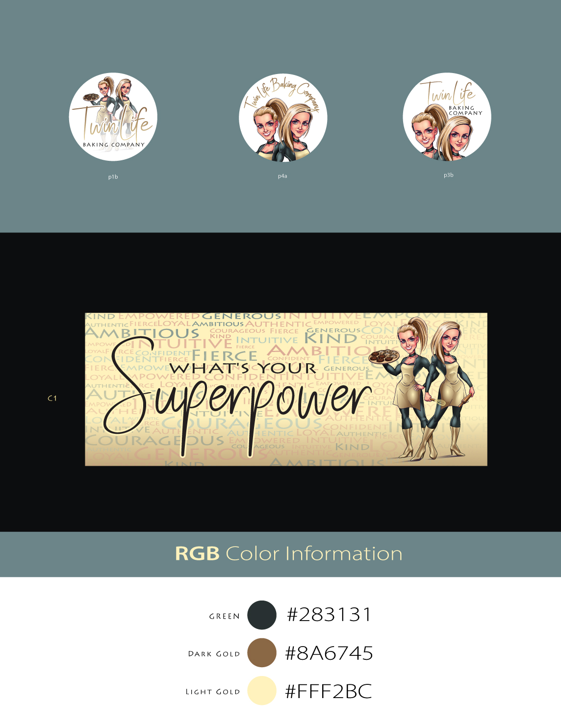 Logo Design by ally designs for Twin Life Baking Company | Design #29316546